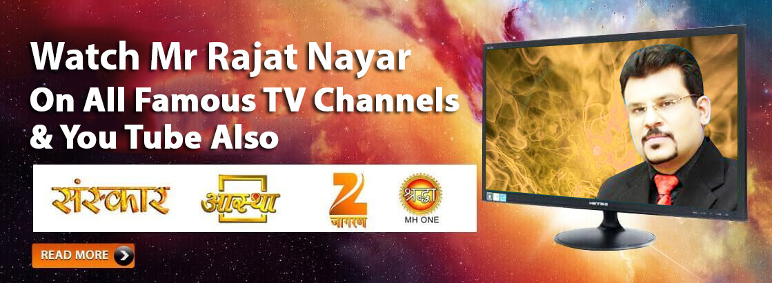 Indian Astrologer Rajat Nayar on T.V. Channels